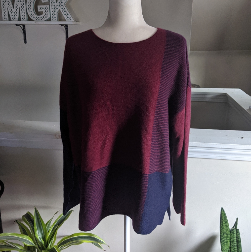 NWT Lusso Cashmere Sweater Size L